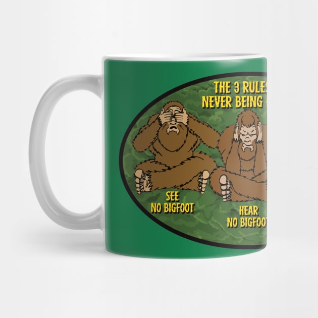 3 Wise Bigfoot by buddysbane